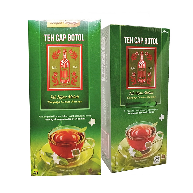 

Teh Cap Botol - Teh Hijau Melati - isi 25 kantong