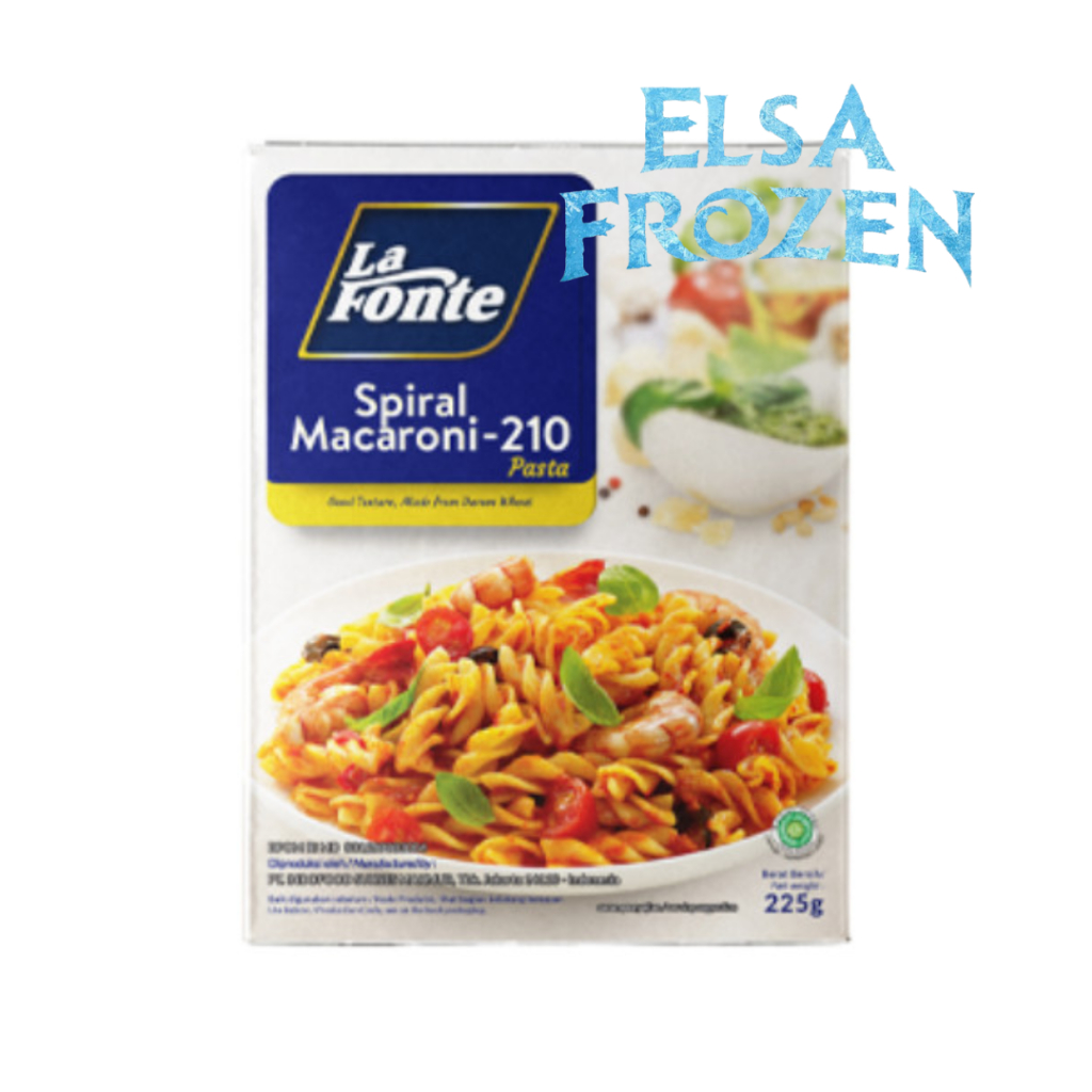 

LA FONTE SPIRAL MACARONI NO.210 225GR