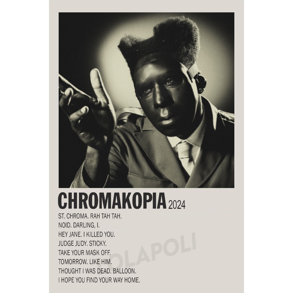 Poster Cover Album Chromakopia - Tyler, The Creator