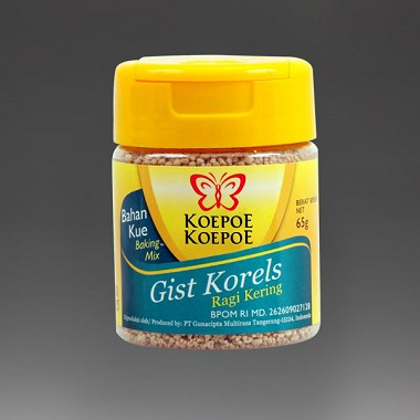 

ragi kering koepoe gist korels 65 gram