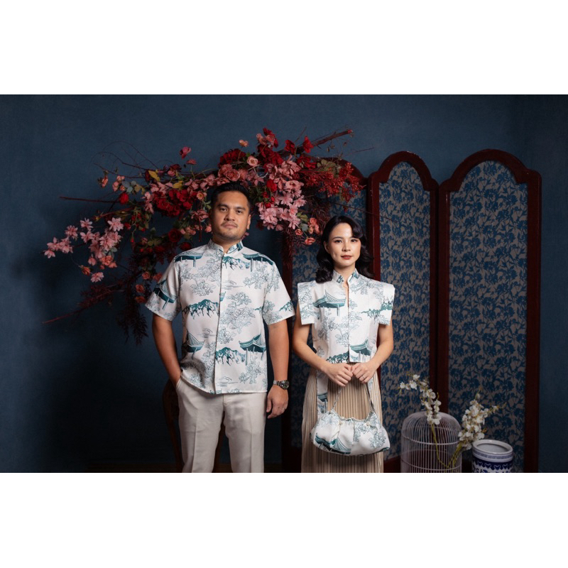 [ WEARING INS ] YU XIN COUPLE | Atasan Imlek Modren | Atasan Imlek | Baju Imlek Couple