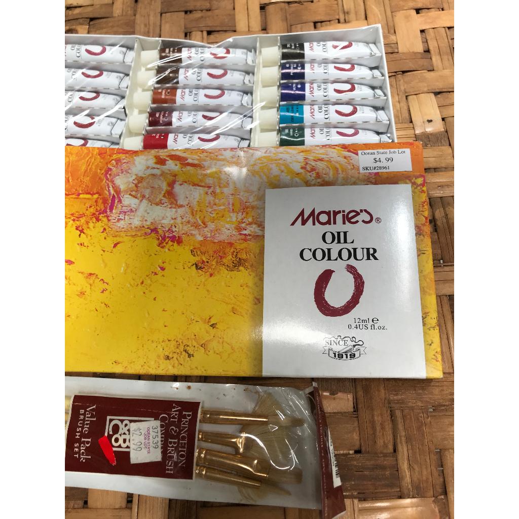 

Cat minyak lukis Marie's Painting Colours Oil Colour’s &koas PRINCETON