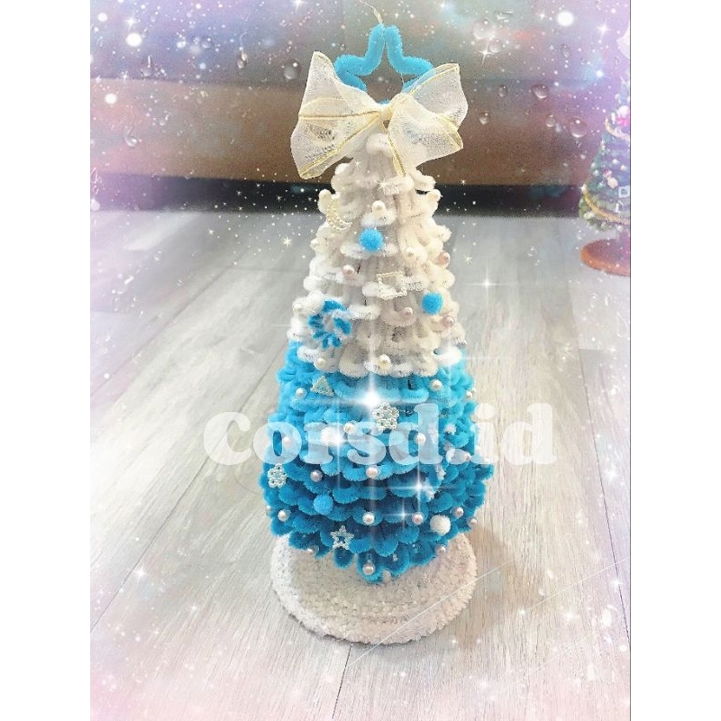 Betterbuys.Co Pohon Natal Mini / Pohon Natal Pajangan / Pohon Natal Hias Mini Dekoratif /Pohon Natal