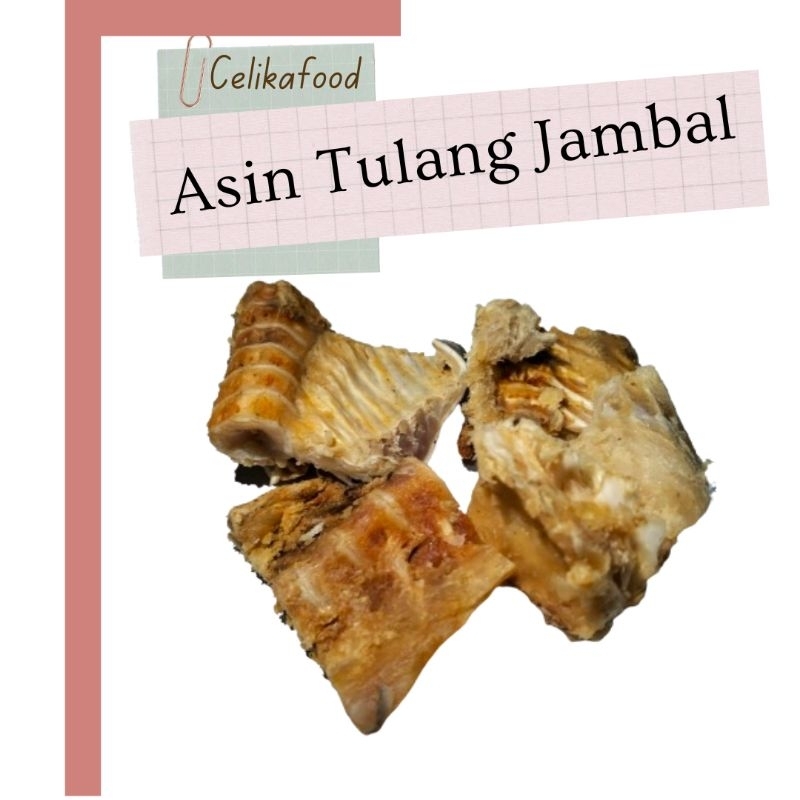 

Ikan Asin Tulang Jambal 100gr Jamal