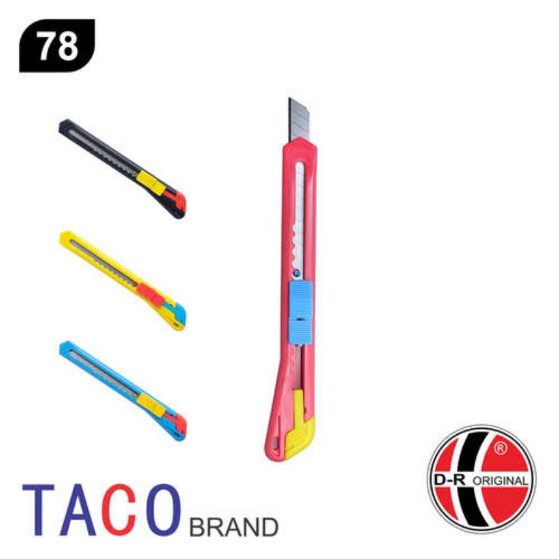 

Cutter/Silet/Pemotong Taco 78 Butek Kecil