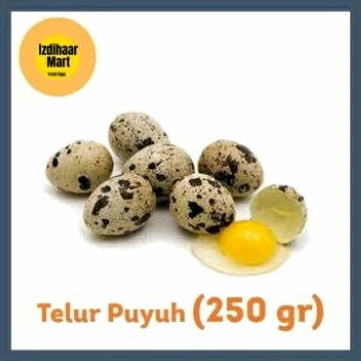 

Telur Puyuh (250 gram) Telurin Aja Dulu