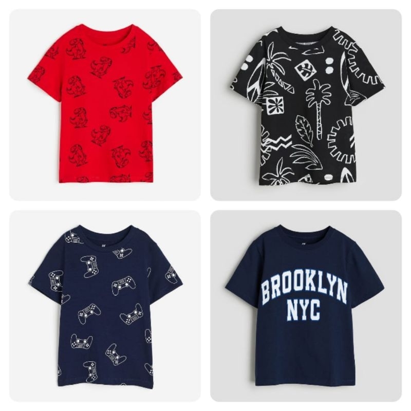 H&M Original Cotton Jersey T Shirt