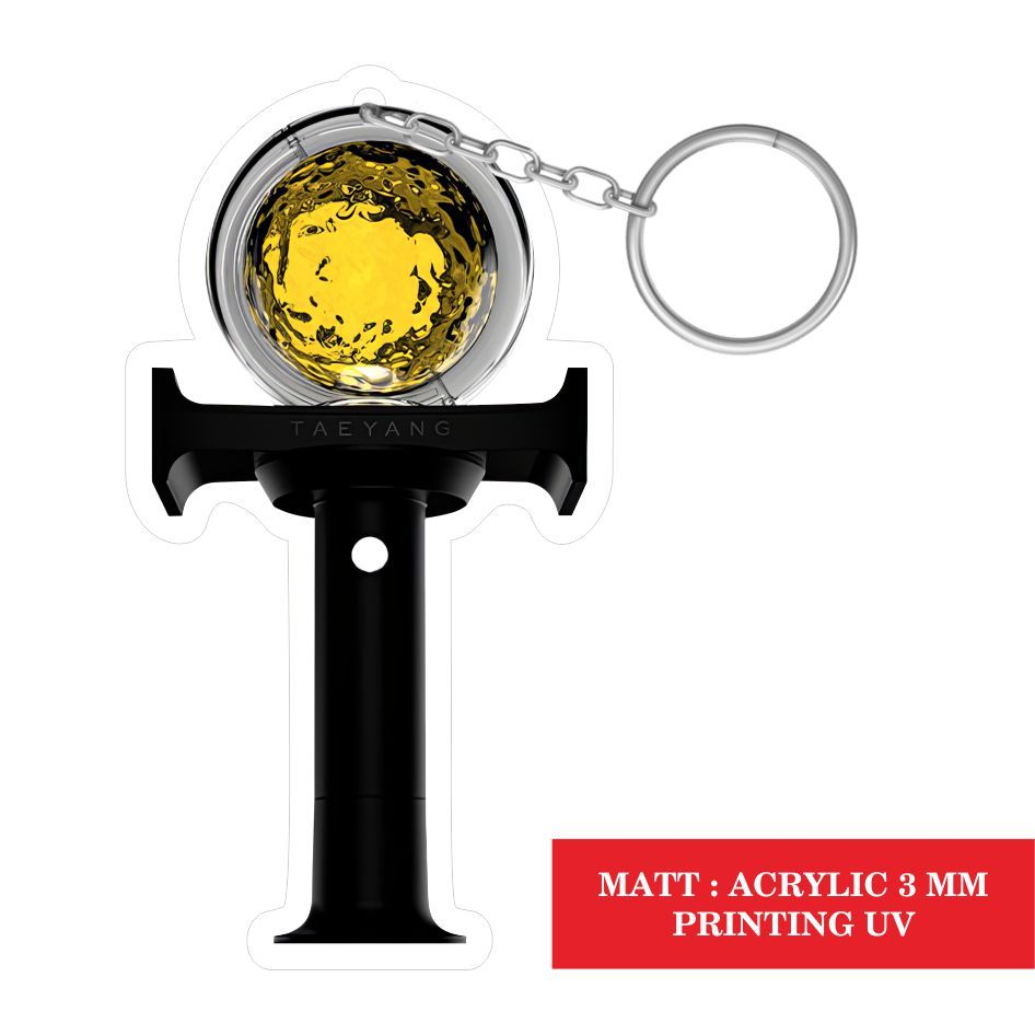 Gantungan Kunci Lightstick Taeyang Bigbang