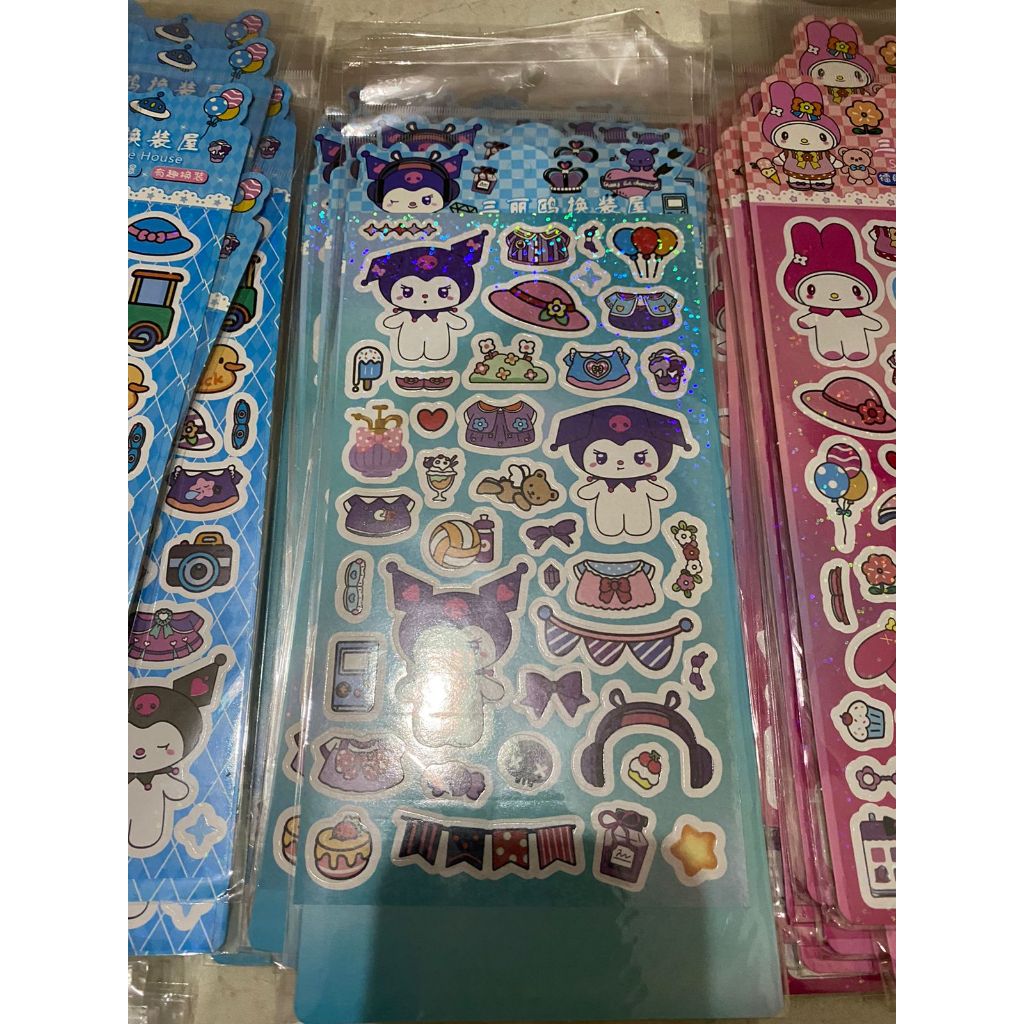 

JV- Sticker 2D Stiker Hologram Motif Sanrio ZH2415