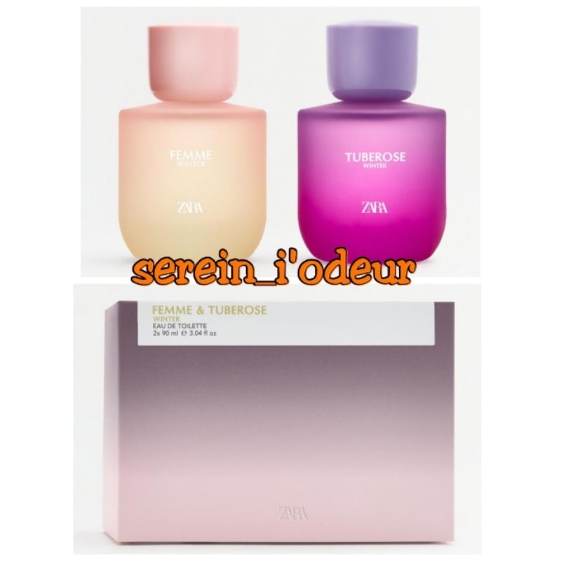 PARFUM ZARA FEMME WINTER - TUBEROSE WINTER 90ML