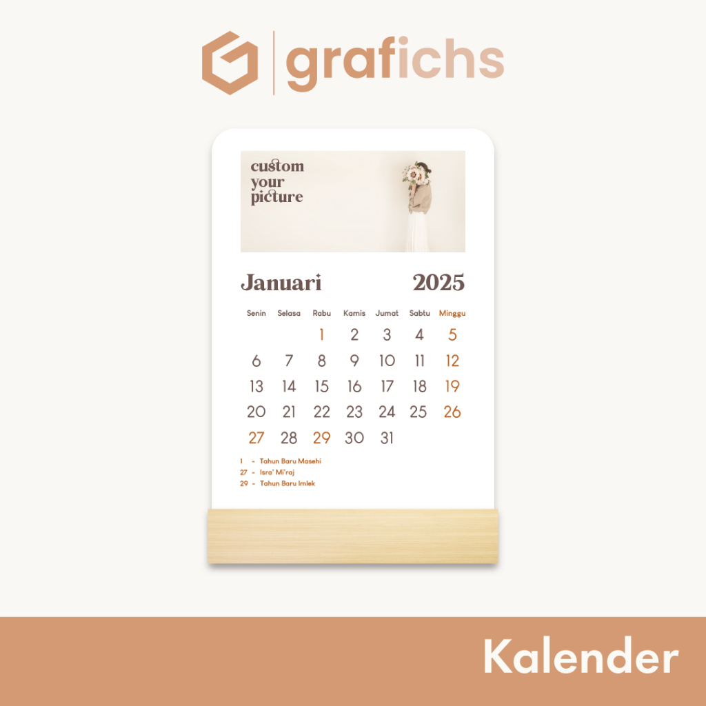 

Kalender 2025 Aesthetic Minimalis GIKL02 by Grafichs