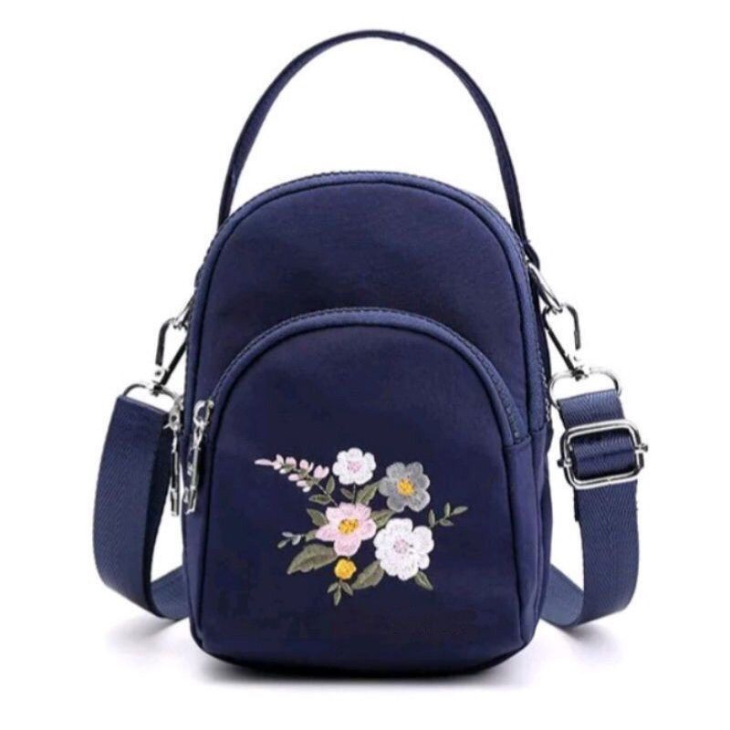 chibao bordir selempang// BORDIT BUNGA//TAS SELEMPANG TERMURAH MINI BORDIR BUNGA