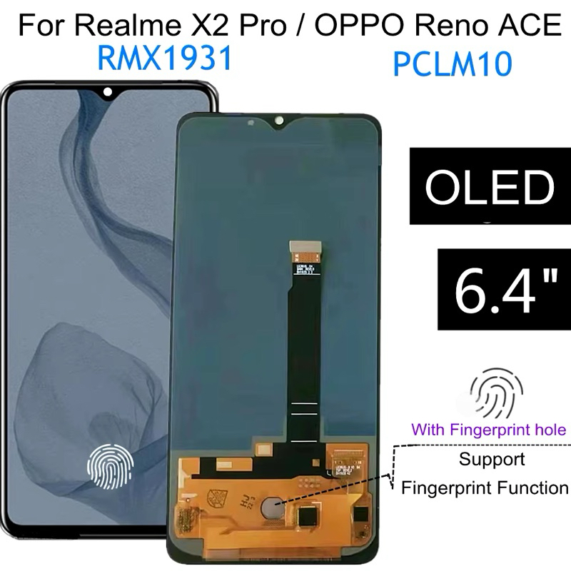 LCD TOUCHSCREEN REALME X2 PRO / RENO ACE OLED FINGER