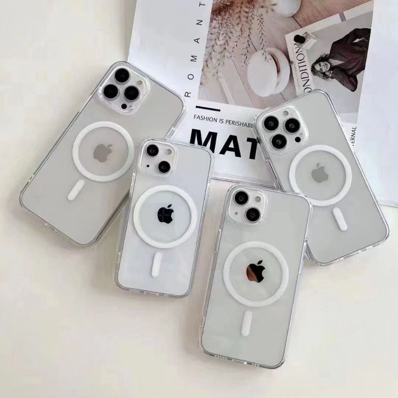 AS -Magsafe Casing Clear IPHONE X XS XR XS MAX 11 11 PRO 11 PRO MAX 12 12 PRO 12 PRO MAX Casing Magn