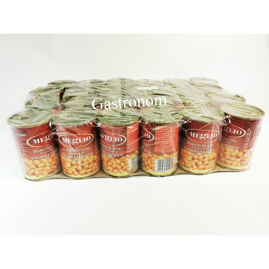 

Kacang Panggang / Baked Beans Meglio 24x400 gr - Karton