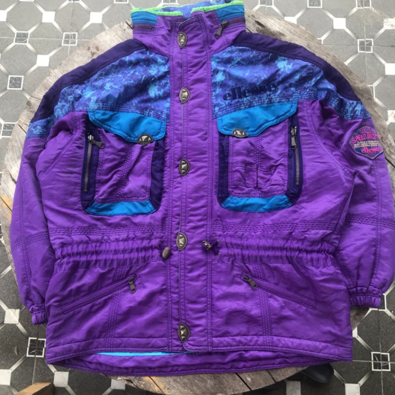 VINTAGE 90s ELLESSE SPEED AND TRIP SKI JACKET