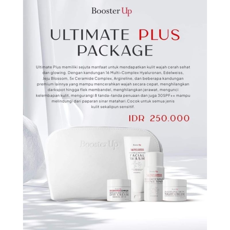 booster up skincare mengatasi semua masalah kulit gk pake lama