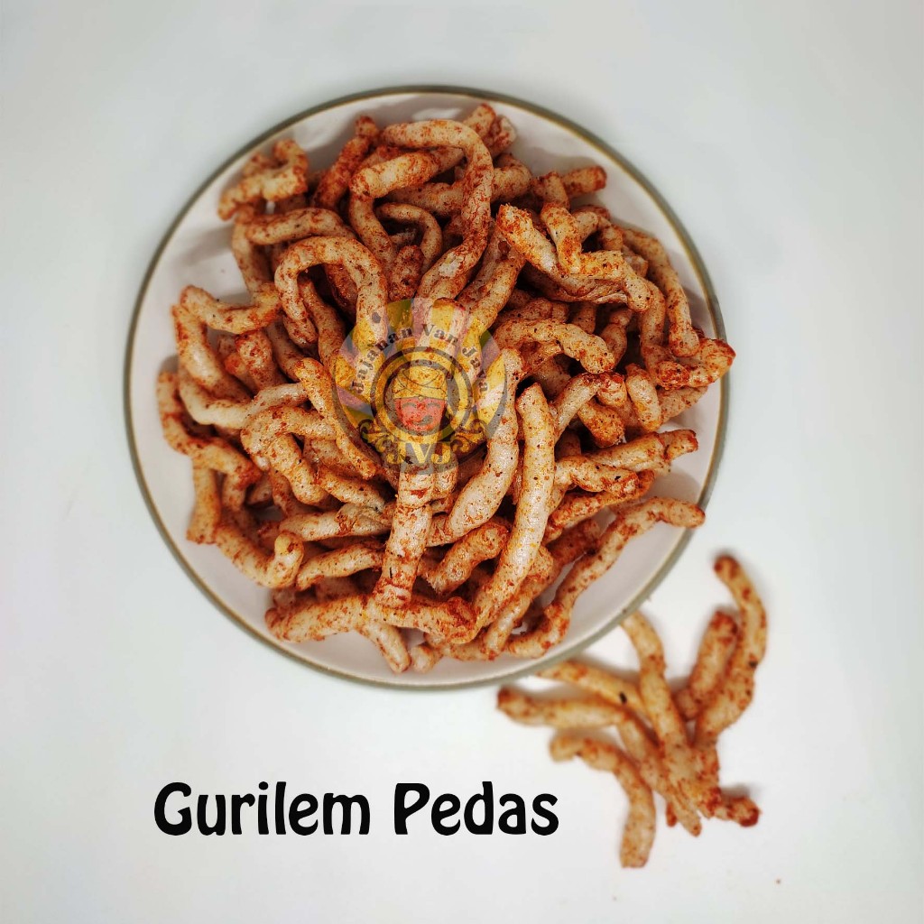 

Gurilem Pedas / Kerupuk Gurilem Cililin / Gurilem Oleh Oleh Bandung (KEMASAN PLASTIK)