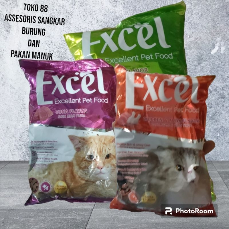 pakan kucing Excel