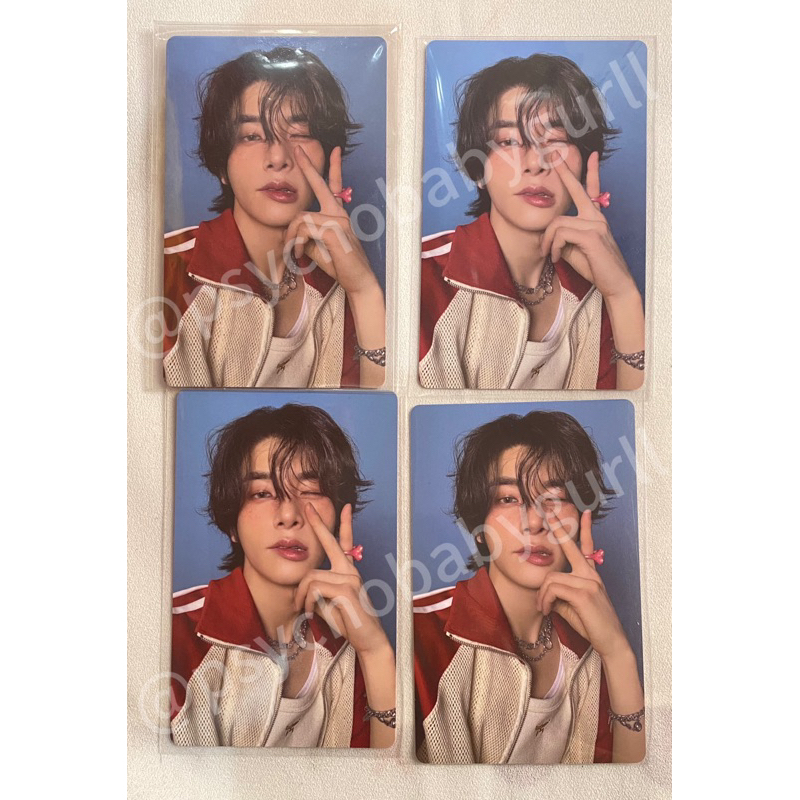 OFFICIAL PC photocard album romance untold r:u enhypen jake bite lips gigit bibir inceptio (BACA DES