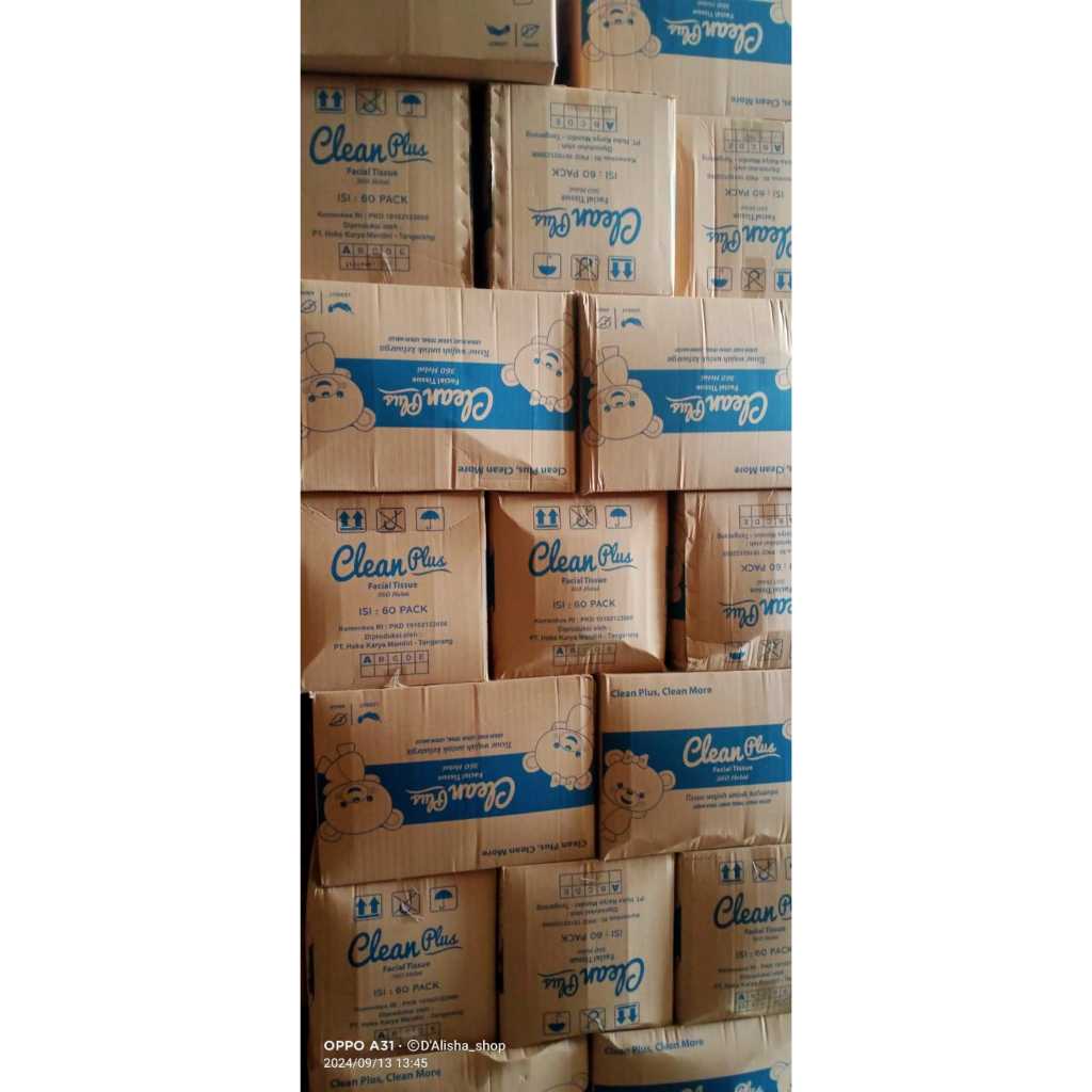 tissue clean plus 180 2 ply 1 karton