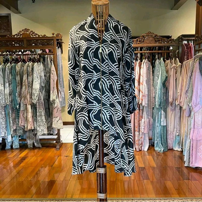Tunik Kebaya Viscos by Dian Pelangi LIMITED EDITION Blouse Baju Atasan Blus Outfit Kerja Kantor Pest