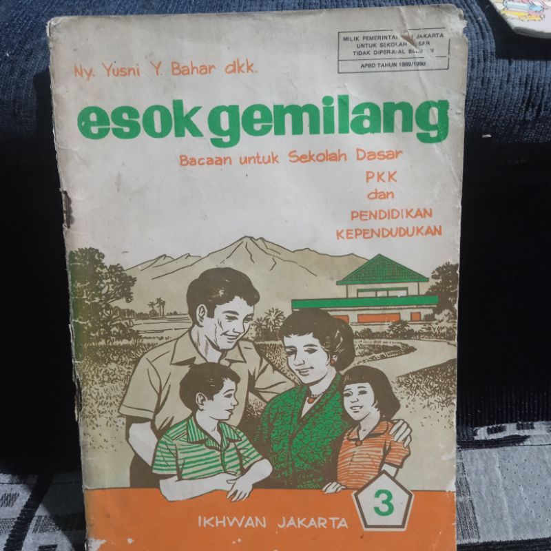 buku bacaan anak perpustakaan jadul