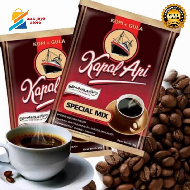 

KOPI KAPAL API SPECIAL MIX 23g 1 RENTENG (10 PCS)