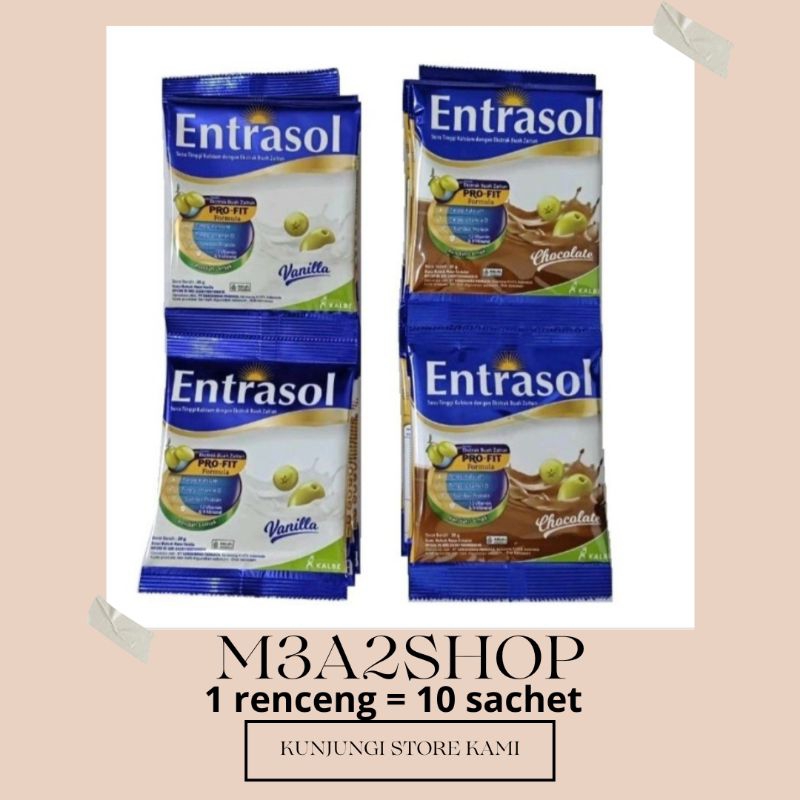 

ENTRASOL RENTENG ISI 10 SACHET