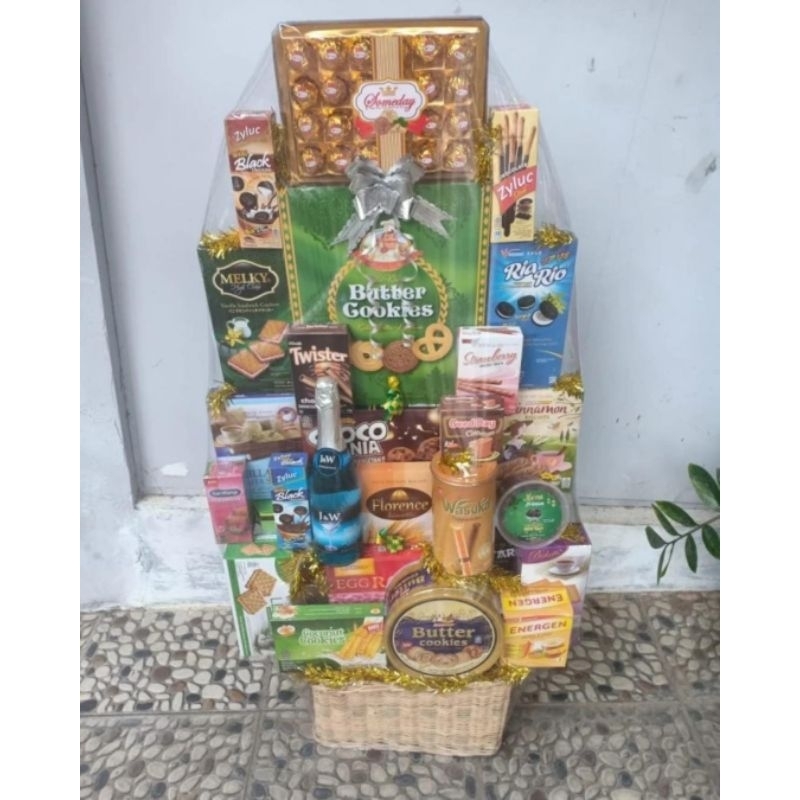 

Premium Parsel Lebaran / Hampers Snack Jumbo