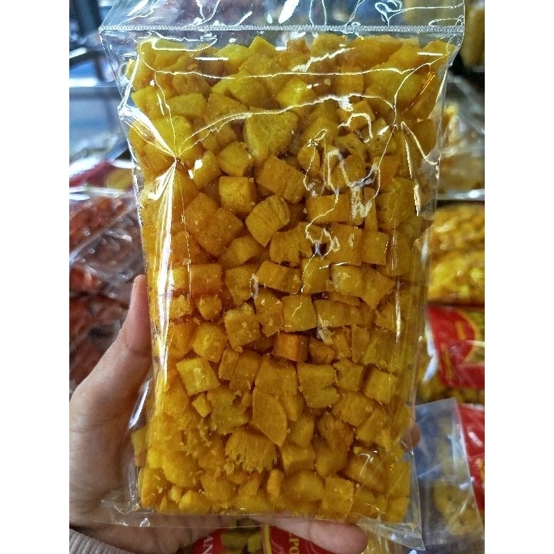 

kripik/sanjai ganepo kuning/balado 250(gr)