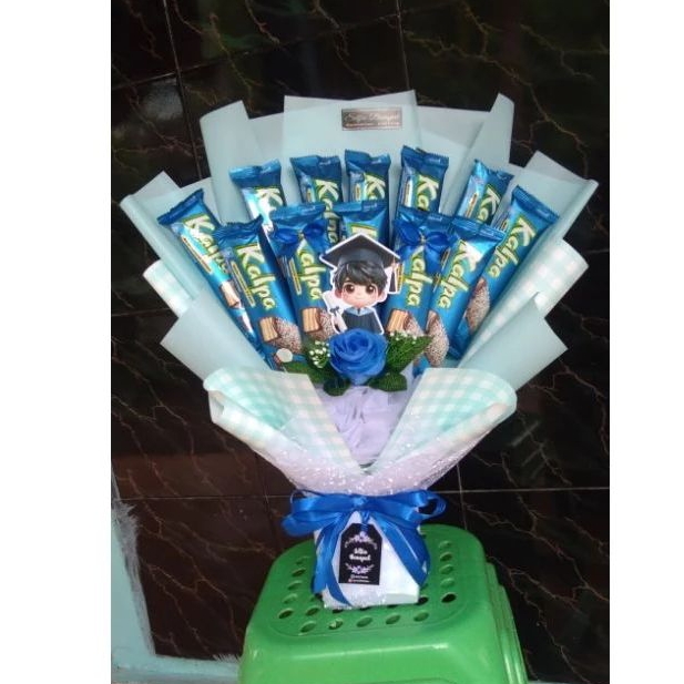 

BUKET SNACK KALPA / BUKET JAJAN / BUKET SNACK MURAH / BUKET HADIAH WISUDA