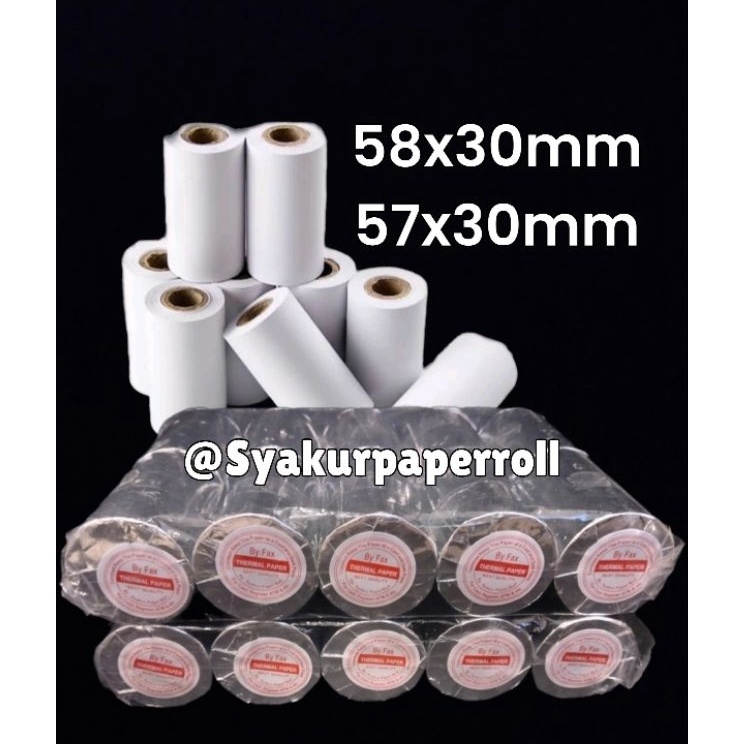 

Penjualan Murah Kertas kasir thermal murah 5758x3 paket 1 pcs