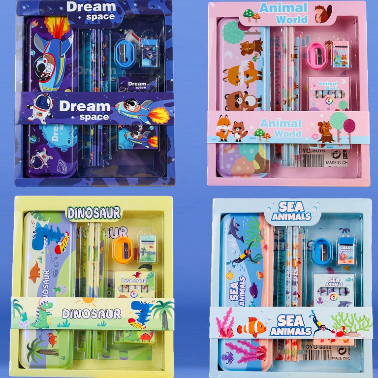 

Super Produsen SET ATK GIFT BOX KIDS ANAK MOTIF ASTRONOT DINOSAURUS ANIMAL OCEAN UNICORN CARS SPIDERMAN FROZEN PRINCESS HELLO KITTY DORAEMON PONY PENSIL PENGGARIS PENGHAPUS RAUTAN 1 SET PENCIL HADIAH P9