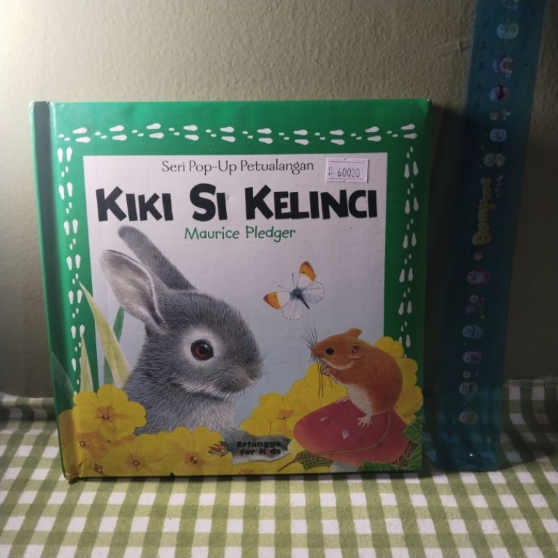 Buku anak boardbook Seri Pop Up Petualangan KIKI SI KELINCI Maurice Pledger