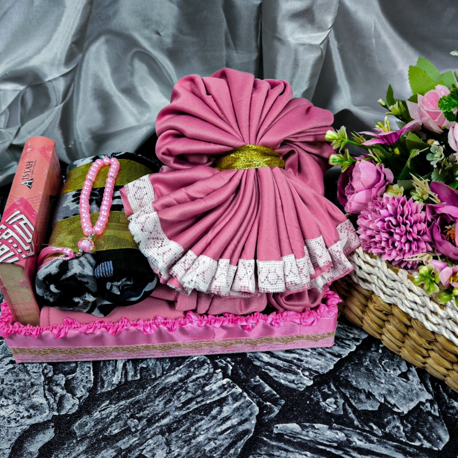 Ready Hemat  mahar seperangkat alat sholat mukena seserahan pernikahan seperangkat alat sholat seper