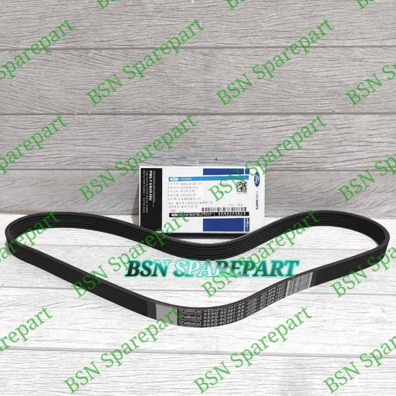 Fanbelt Fan Belt V Belt Tali Kipas Ford Fiesta 1.4 1.4cc 1400cc 1.5 1.5cc 150cc 1.6 1.6cc 1600cc Ori