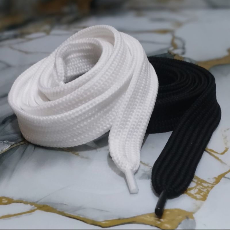 WAH MURAH BANGET TALI SEPATU VIRAL GENDUT-GENDUT 2 CM ORIGINAL PREMIUM