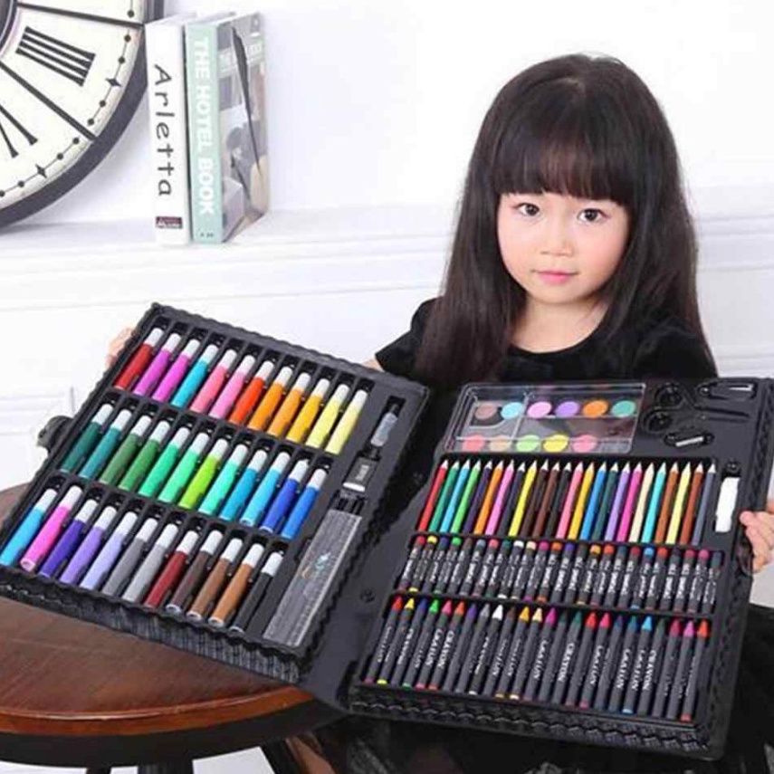 

Diskon Gembira Pensil warna 15 pcs 15 piece art set Crayon Set 15 Pcs Art Set YS Shop