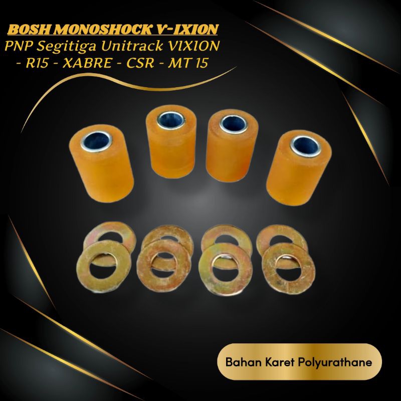 Bosh Monoshock Prolink Vixion Ori Bahan Karet Polyurethane Pnp Unitrack Vixion New Old Nvl Nva R15 X