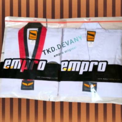 SERAGAM TAEKWONDO EMPRO, DOBOK TAEKWONDO, BAJU TAEKWONDO EMPRO ORIGINAL