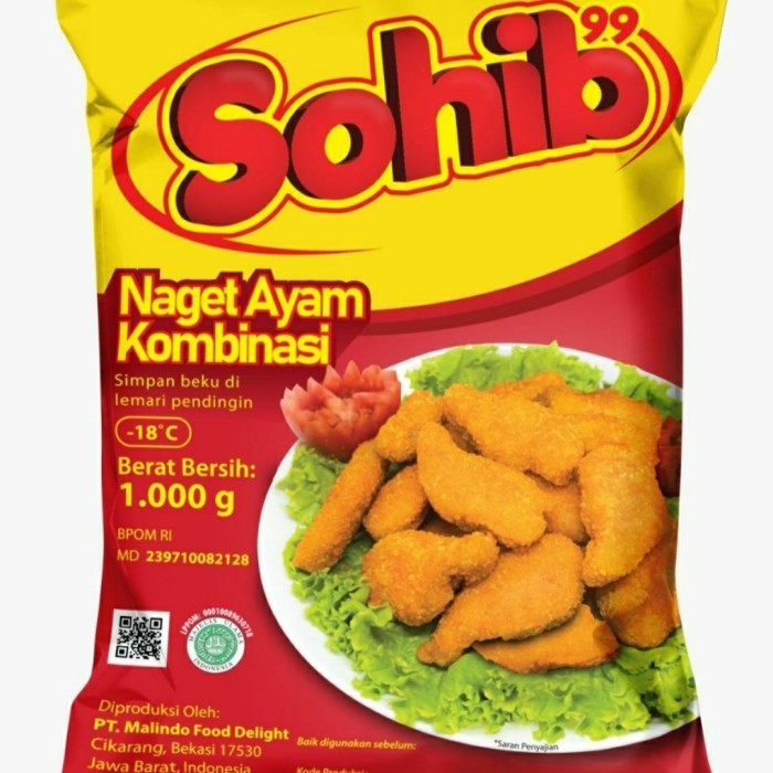 

Sohib Nugget Ayam 1 Kg