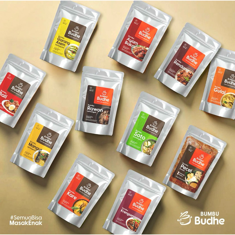 

Bumbu Budhe All Varian 100 ml - Bumbu Siap Masak | Rawon, Soto Lamongan, Garangasem, Mangut, Kare, Gulai, Krengsengan, Rendang, Bali, Ayam Bakar