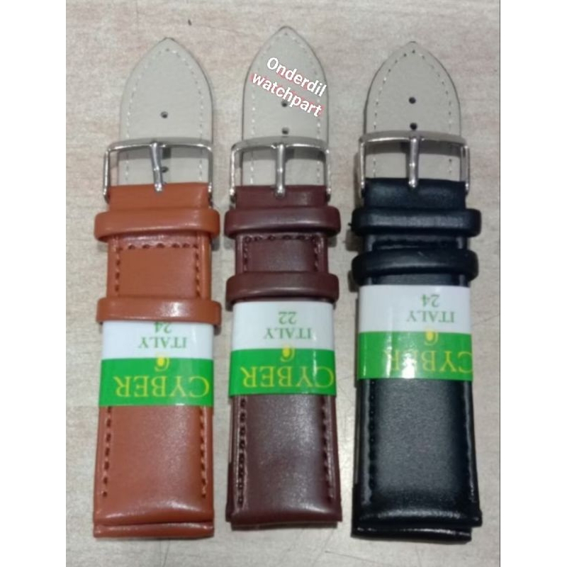 STRAP ATAU TALI JAM TANGAN KULIT CYBER  TALI KULIT CYBER