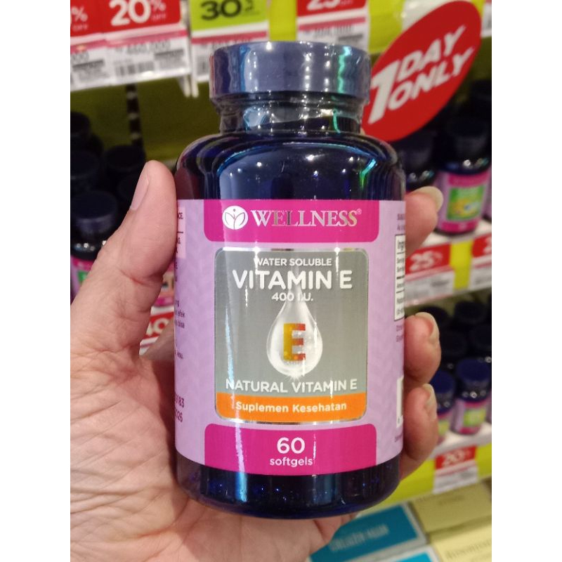 Wellness Natural Vitamin E 60 softgel