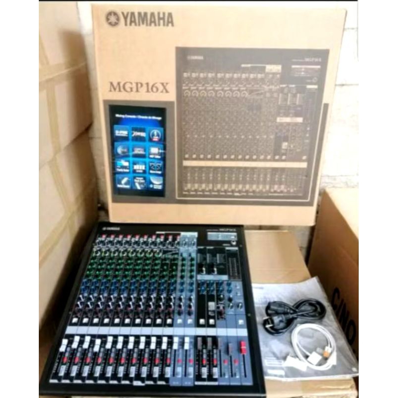 Mixer Audio 16 Channel YAMAHA MGP16X / MGP 16X  / MGP 16 X Grade A Made un China TERBAIK