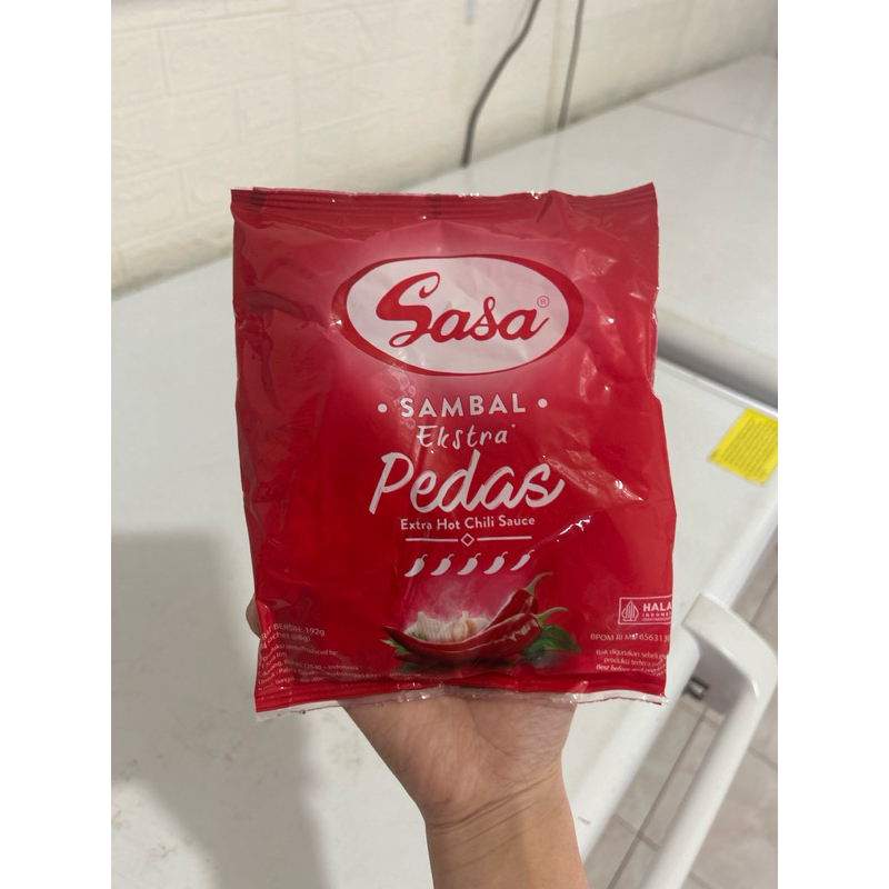 

Sasa Sambal Pedas Sachet isi 24