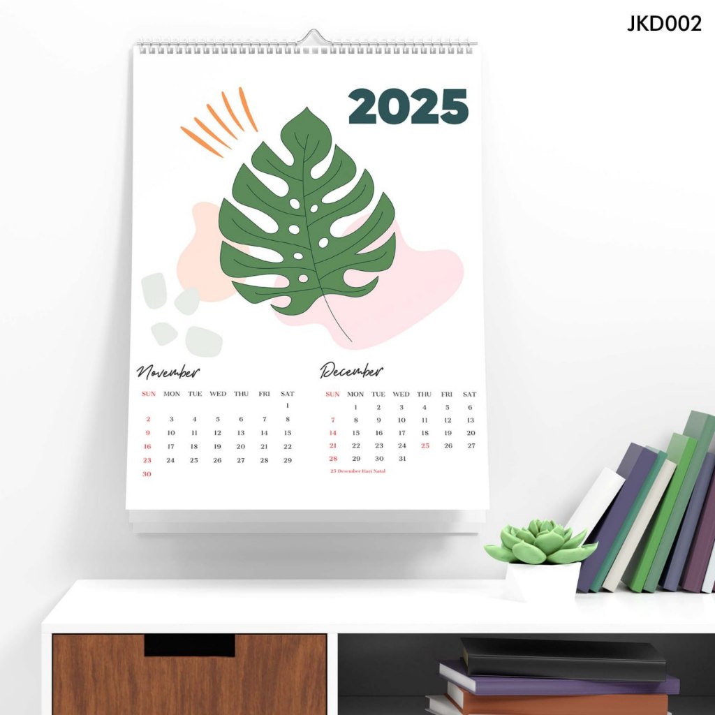 

Kalender 2025 Lengkap Kalender Dinding 2025 Aesthetic Gantung Ilustrasion Lukisan Bunga Hiasan Ruangan isi 7 Lembar