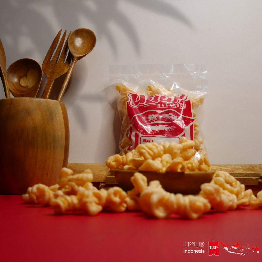 

1 KG MAKARONI SPIRAL UYUR / CEMILAN PEDAS / MAKARONI ULIR