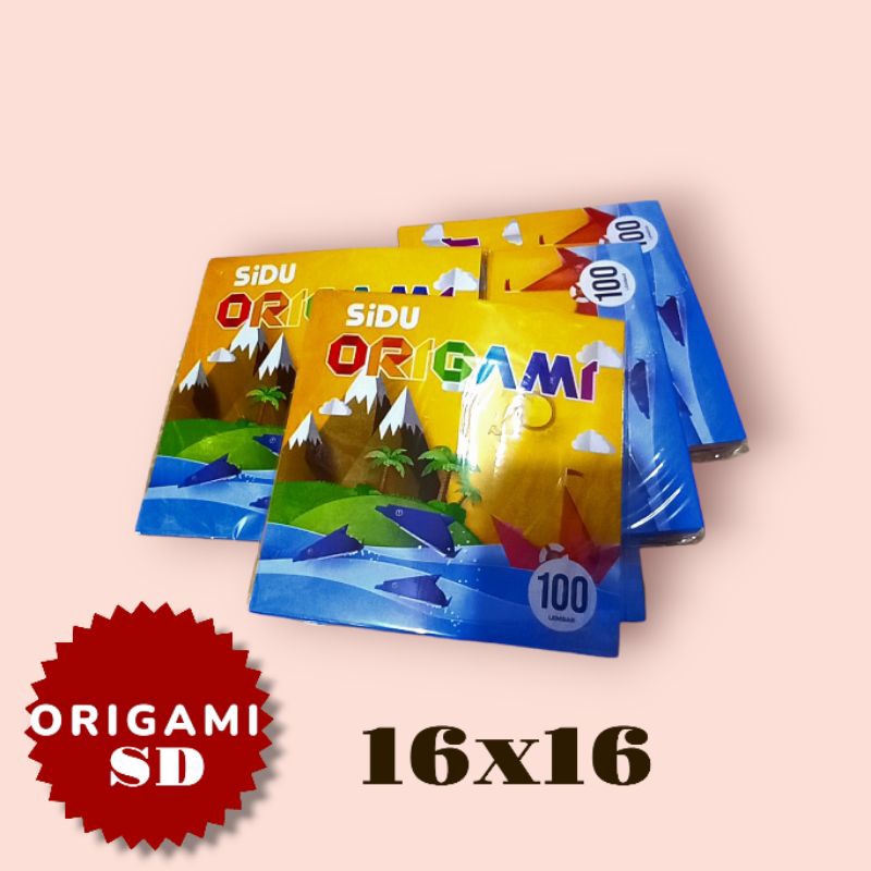 

KERTAS MELIPAT(ORIGAMI SIDU)16X16cm./100LBR